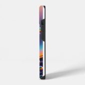 Rainbow Droplet Case-Mate iPhone Case Hülle (Linke Seite)