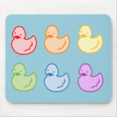 Rainbow Duckies Mousepad (Vorne)