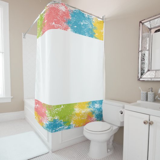 Rainbow Duschvorhang (Beispiel)