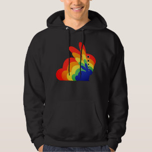 Rainbow Easter Bunny - Ostern Hoodie
