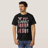 Rainbow Easter Bunny - Ostern T-Shirt (Vorne ganz)