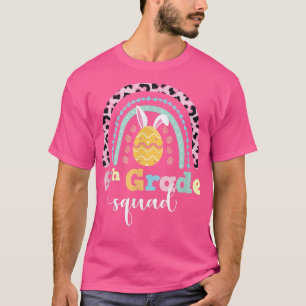 Rainbow Easter Bunny Teach T-Shirt