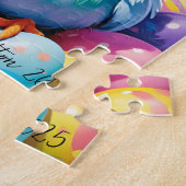 Rainbow Easter Chick 2025 Puzzle (Seite)