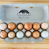 Rainbow Ei Karton Briefmarke Gummistempel