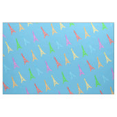 Rainbow Eiffel Towers Stoff (Fat Quarter (45,7 x 55,9 cm))
