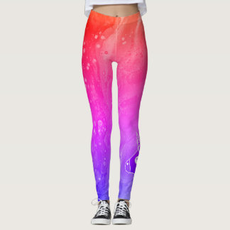 Rainbow-Einhorn Leggings