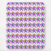 Rainbow-Einhorn Mousepad (Vorne)
