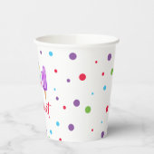 Rainbow Eis Pop Zwei Sweet 2. Geburtstag Pappbecher (Links)