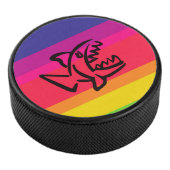 Rainbow Eishockey Puck (3/4)