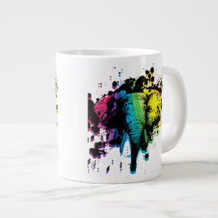 Rainbow Elephant Jumbo-Tasse