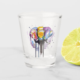Rainbow Elephant Schnapsglas