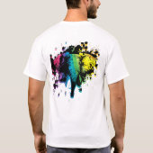 Rainbow Elephant T-Shirt (Rückseite)