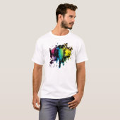 Rainbow Elephant T-Shirt (Vorne ganz)