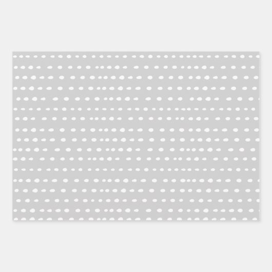 Rainbow Elephants Muster Wrapping Paper Sheets Geschenkpapier Set (Vorderseite 2)