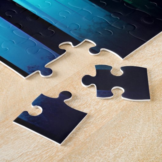 Rainbow Enchanted Mystic Forest Landschaft Puzzle (Seite)