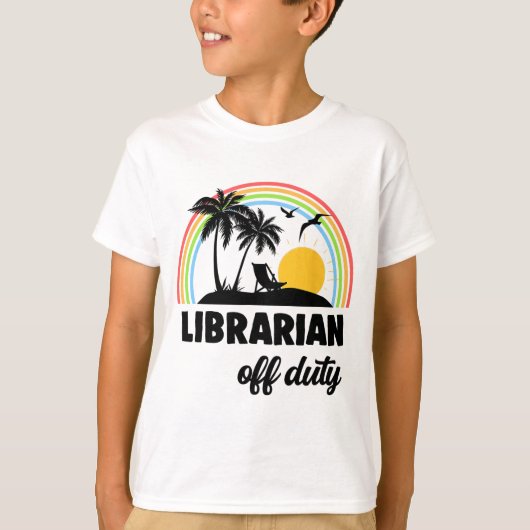 Rainbow End of School Year T-Shirt (Vorderseite)
