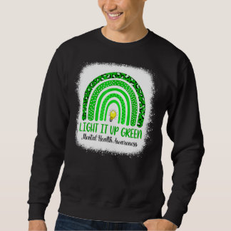 Rainbow End Stigma Grünes Licht für die Gesundheit Sweatshirt