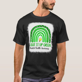 Rainbow End Stigma Grünes Licht für die Gesundheit T-Shirt