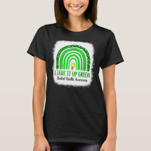 Rainbow End Stigma Grünes Licht für die Gesundheit T-Shirt