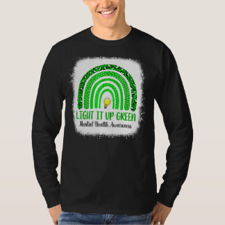 Rainbow End Stigma Grünes Licht für die Gesundheit T-Shirt