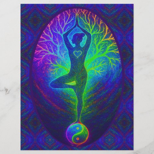 Rainbow Energy Yin Yang Yoga Flyer (Vorne)
