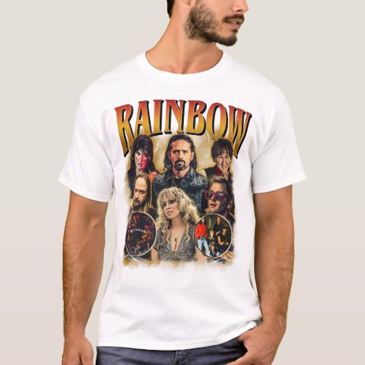 Rainbow - English hard rock band T-Shirt (Vorderseite)
