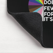 Rainbow Equal Rights - Nicht-Pie-LGBT-Pride Monat Mousepad (Ecke)
