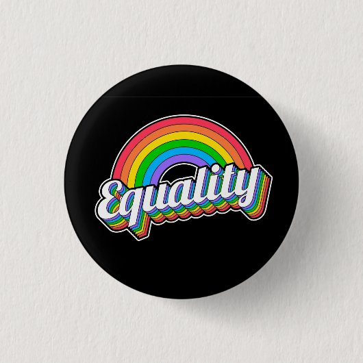 Rainbow Equality Button (Vorderseite)