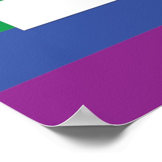 Rainbow Equality Poster (Ecke)