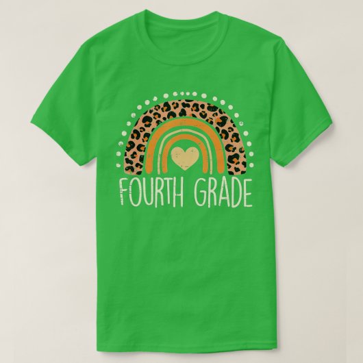 Rainbow Erster Schultag T-Shirt (Design vorne)