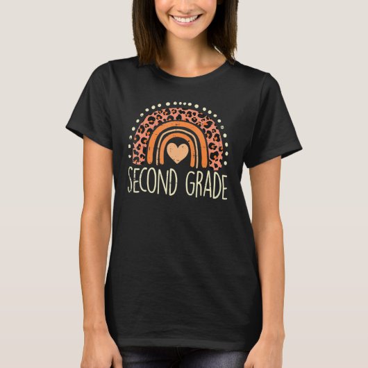 Rainbow Erster Schultag T-Shirt (Vorderseite)