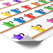Rainbow Espresso Poster (Ecke)