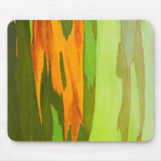 Rainbow Eucalyptus bellen, Hawaii Mousepad (Vorne)