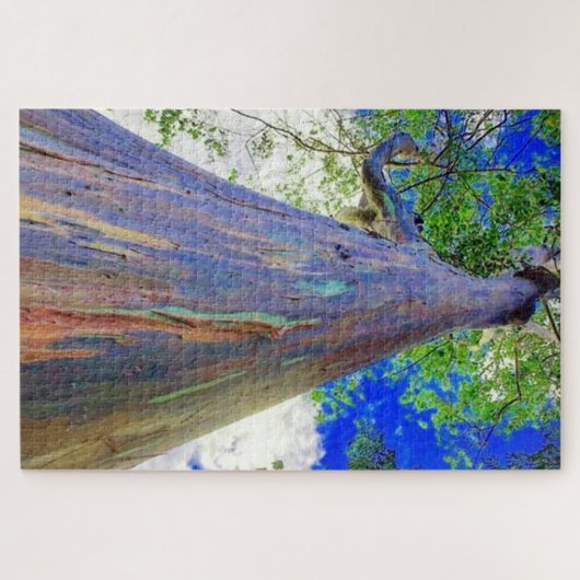 Rainbow Eucalyptus Puzzle (Horizontal)