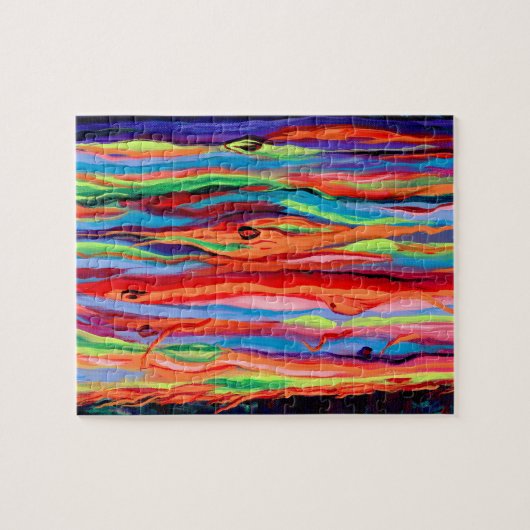 Rainbow Eucalyptus Tree from Kauai Puzzle (Horizontal)