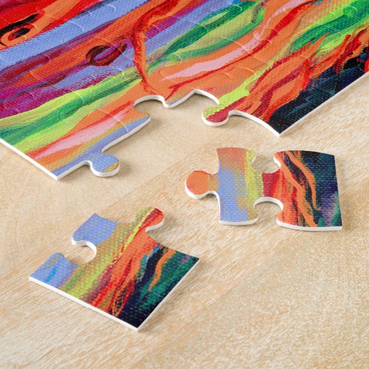 Rainbow Eucalyptus Tree from Kauai Puzzle (Seite)