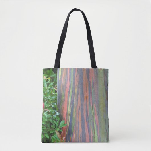 Rainbow Eucalyptus Tree Tasche (Vorderseite)