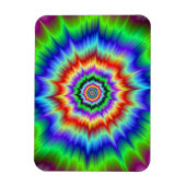 Rainbow Explosion Foto Magnet (Vertikal)