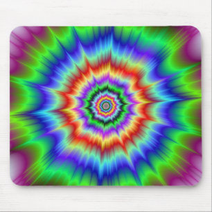 Rainbow Explosion Mousepad