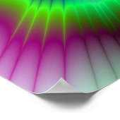 Rainbow-Explosionspopster Poster (Ecke)