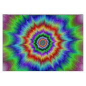 Rainbow Explosionsschneider Schneidebrett (Vorderseite)