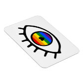Rainbow Eye Magnet (Rechte Seite)