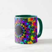 Rainbow Eye Tasse (VorderseiteRechts)
