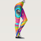 Rainbow Eye Wonder Art Leggings (Rechts)