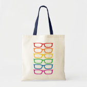 Rainbow Eyeglasses Tragetasche (Vorne)