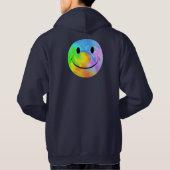Rainbow Face Hoodie (Backprint) (Rückseite)
