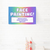 Rainbow Face Painting Banner (InSitu)