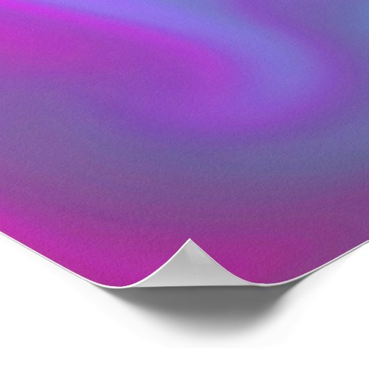 Rainbow Face Poster (Ecke)