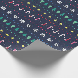 Rainbow Fair Isle von Primary.com Geschenkpapier