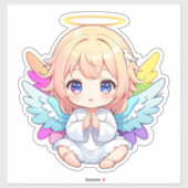 Rainbow Fairy Girl Aufkleber (Blatt)